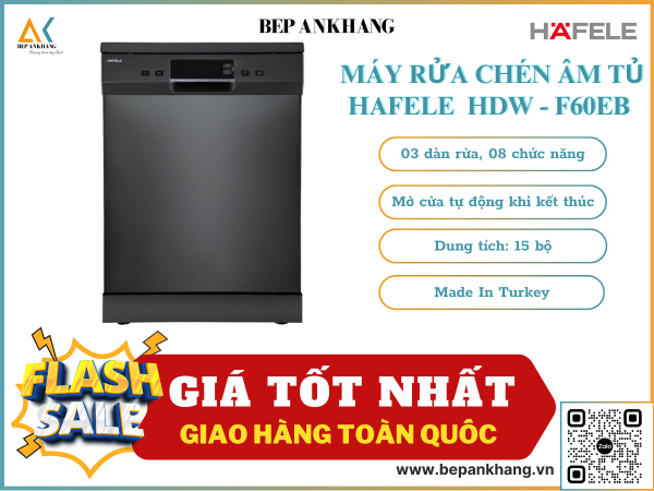 MÁY RỬA CHÉN ÂM TỦ HAFELE  HDW - F60EB  538.21.310